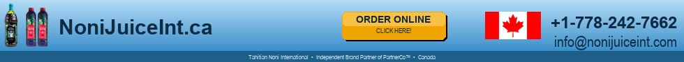 NoniJuiceInt.ca — Tahitian Noni® ORIGINAL & MAX — Canada